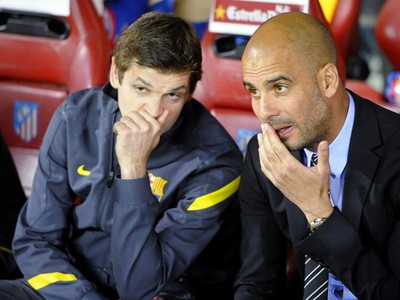 Tito Vilanova a Pep Guardiola
