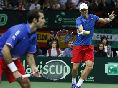 Tomáš Berdych a Radek Štěpánek