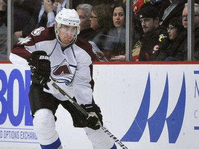 Tomáš Fleischmann v drese Colorada Avalanche