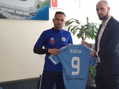 Tomáš Kóňa oficiálne hráčom Slovana Bratislava