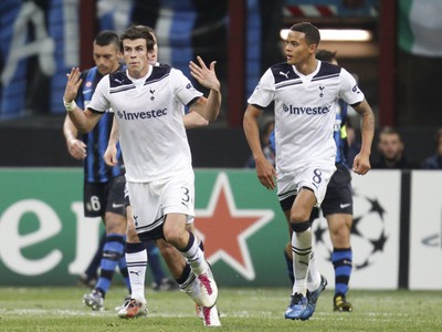 Gareth Bale oslavuje svoj