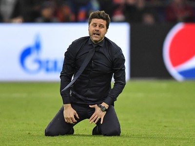 Tréner Tottenhamu Hotspur Mauricio Pochettino sa raduje z postupu do finále Ligy majstrov