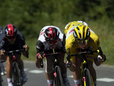 Tadej Pogačar 12. etapy Tour de France