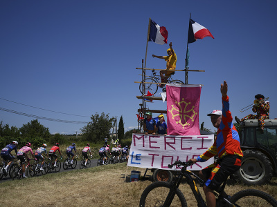 Zábery zo 16. etapy Tour de France