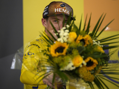 Jonas Vingegaard v žltom tričku pre lídra Tour de France