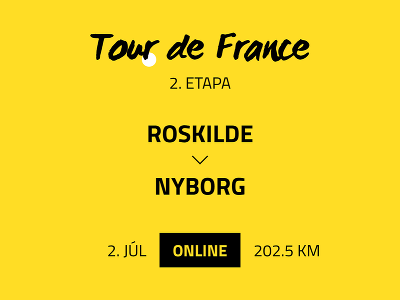 Tour de France 2022: 2. etapa
