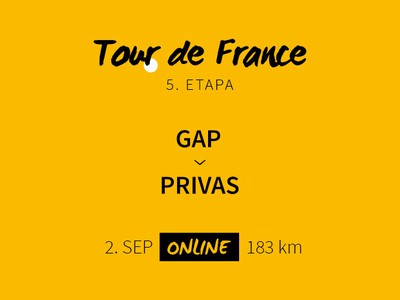 Tour de France 2020: 5. etapa