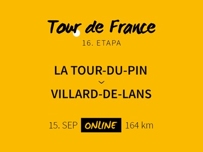 Tour de France 2020: 16. etapa