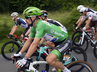 Julian Alaphilippe počas 4. etapy Tour de France