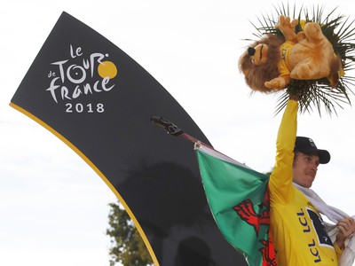 Geraint Thomas ovládol Tour de France 2018
