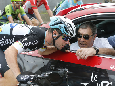 Mark Cavendish v rozhovore s Eddym Merckxom 