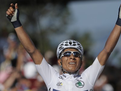 Nairo Quintana sa stal víťazom 20. etapy