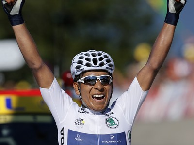 Nairo Quintana sa stal víťazom 20. etapy