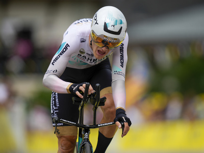 Nemecký cyklista Nikias Arndt na 16. etape Tour de France