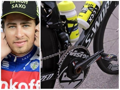 Peter Sagan a jeho nový bicykel na Tour de France