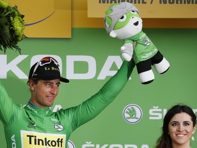 Peter Sagan po triumfe v druhej etape