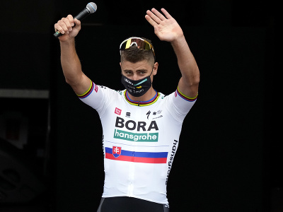 Peter Sagan pred štartom Tour de France