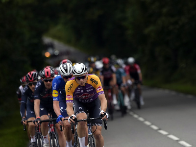 Na snímke český cyklista Petr Vakoč počas prvej etapy cyklistických pretekov Tour de France