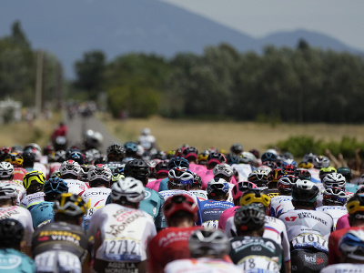 Záber z 11. etapy Tour de France
