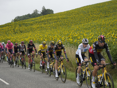 Momentka zo 17. etapy Tour de France
