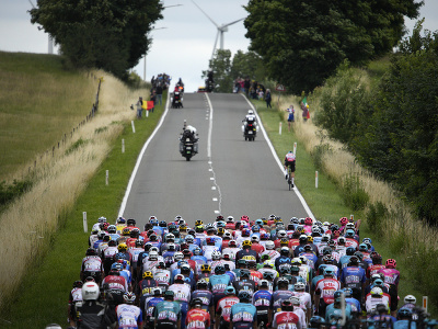 Momentka zo 6. etapy Tour de France