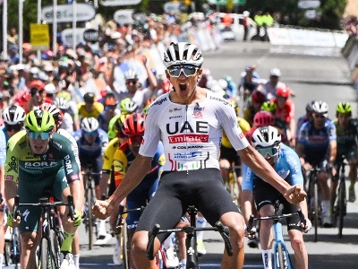 Mexický cyklista Isaac Del Toro vyhral 2. etapu pretekov Tour Down Under 