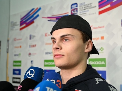 Slovenský hokejový reprezentnat do 18 rokov Alex Čiernik