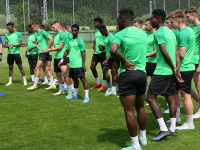 Prvý tréning futbalistov MŠK Žilina v rámci letnej prípravy

