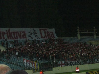 Priaznivci Spartaka ako jeden muž