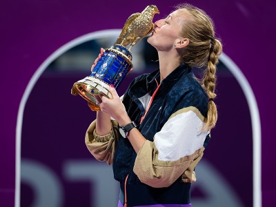 Petra Kvitová ovládla turnaj v Dubaji