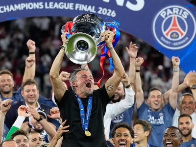 Tréner PSG Luis Enrique