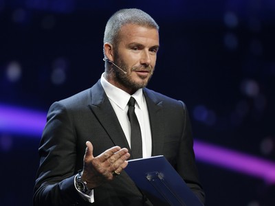David Beckham získal cenu prezidenta UEFA Alexandra Čeferina