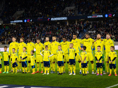 Švédski futbalisti pred zápasom