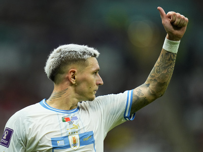 Uruguajský futbalista Guillermo Varela 
