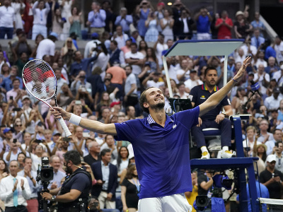 Ruský tenista Daniil Medvedev získal prvý grandslamový titul