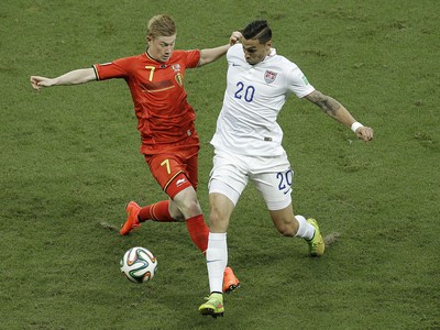 V poslednom zápase osemfinále sa stretlo Belgicko s USA
