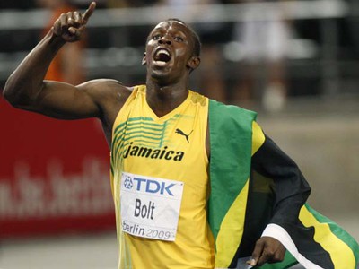 Usaian Bolt po vytvorení