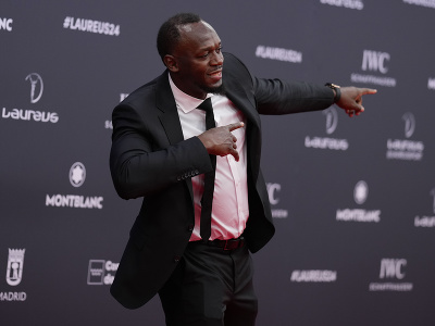 Usain Bolt na oceňovaní športovcov Laureus 2024