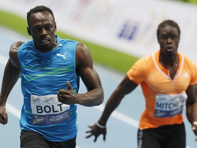 Usain Bolt a Sheldon Mitchell