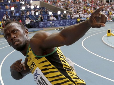 Usain Bolt je už