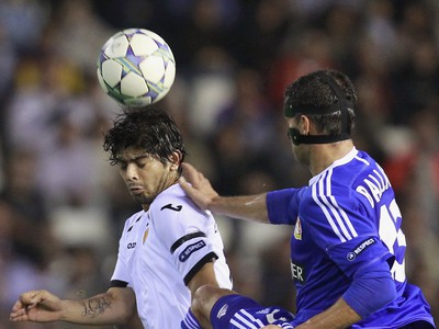 Ever Banega a Michael Ballack