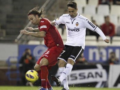 Momentka zo zápasu Valencia