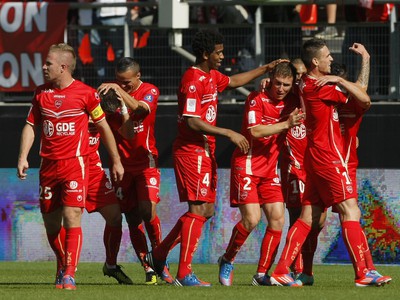 Radosť hráčov Valenciennes