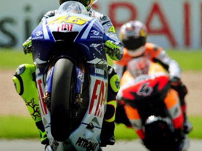Valentino Rossi - Moto GP VC Veľkej Británie, 25.7.2009