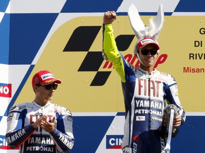 Rossi po svojom víťazstve