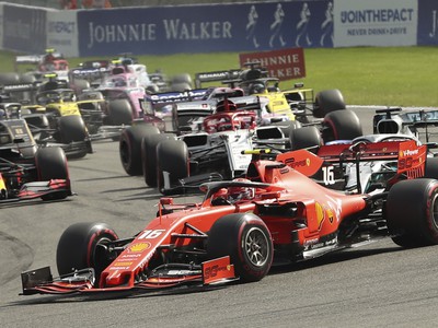 Charles Leclerc zvíťazil na okruhu Spa-Francorchamps
