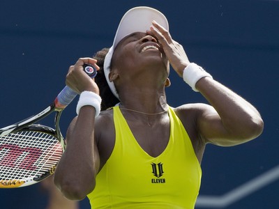 Sklamaná Venus Williamsová