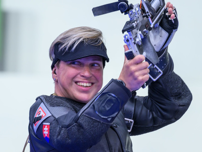 Slovenská reprezentantka v parastreľbe