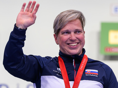 Slovenská reprezentantka v parastreľbe