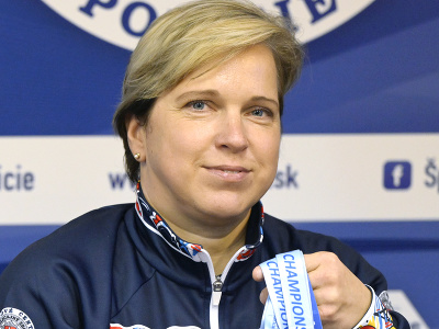 Na snímke úspešná parastrelkyňa